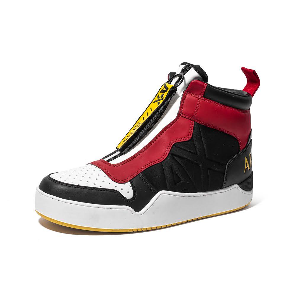 armani exchange high top sneakers